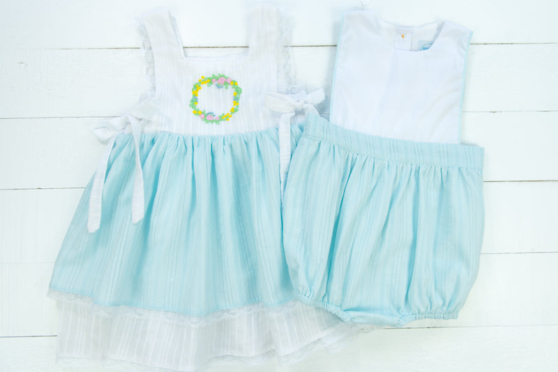 Boys Linen Initial Bubble