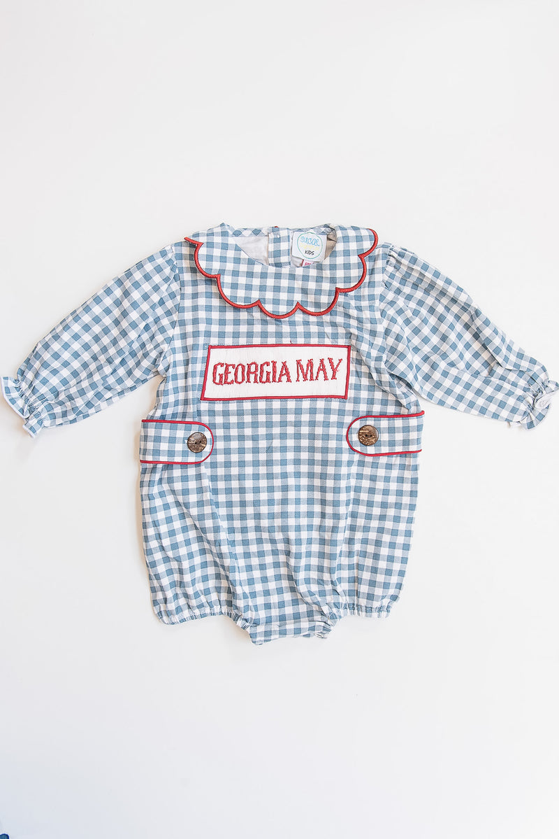 Girls Monogram Purge 7 - 6m "GEORGIA MAY"