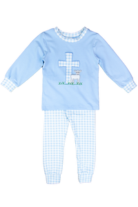Boys Little Lamb PJ Pants Set