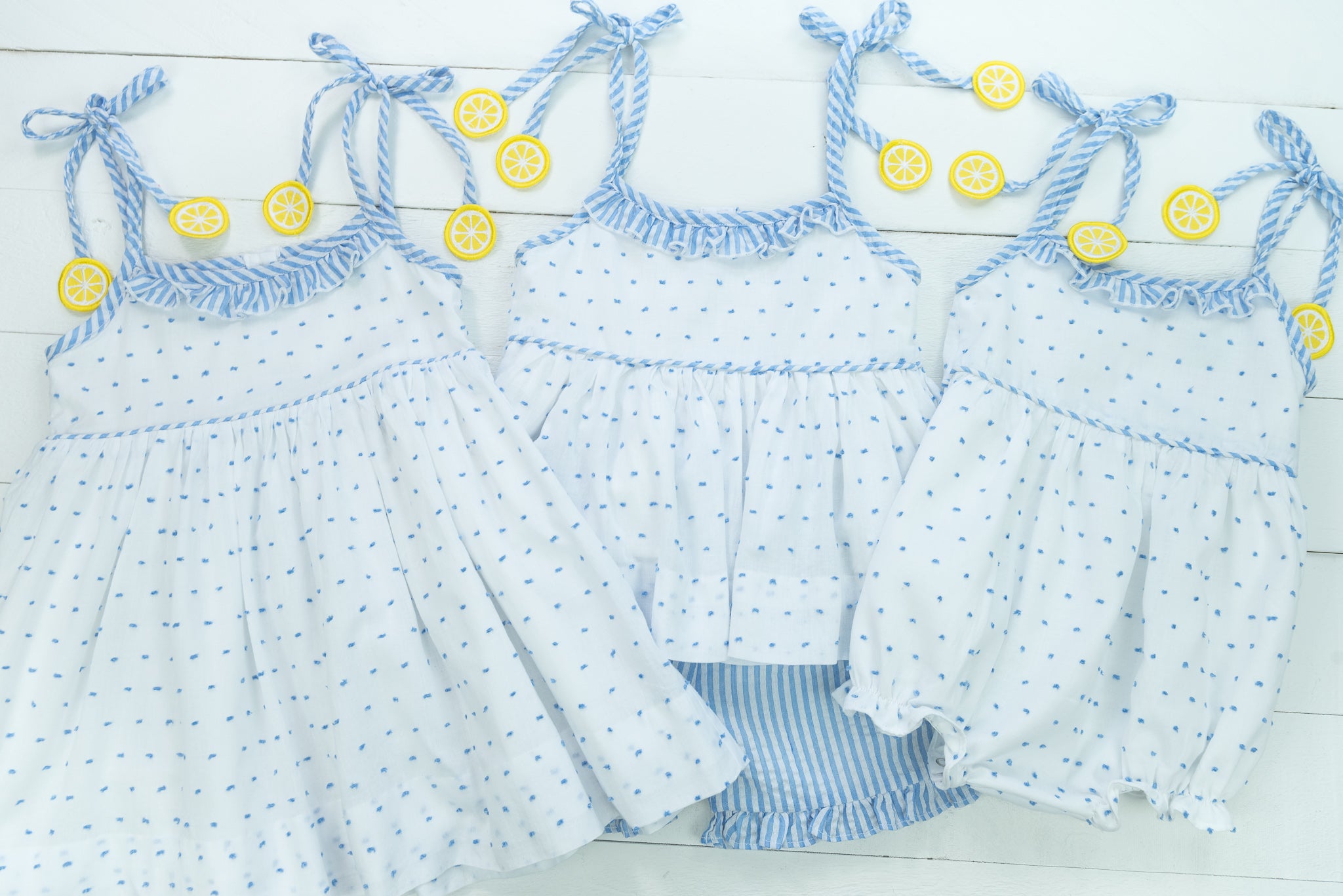 Girls Lemonade Stand Shorts Set