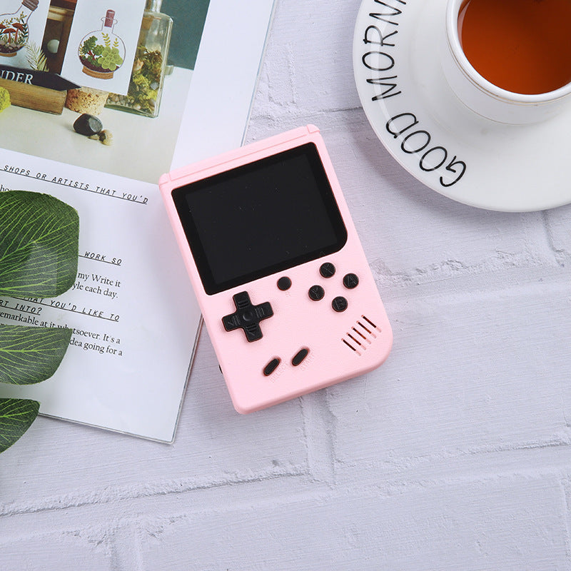 Pink Handheld Game System