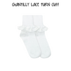 Chantilly Lace Turn Cuff Socks