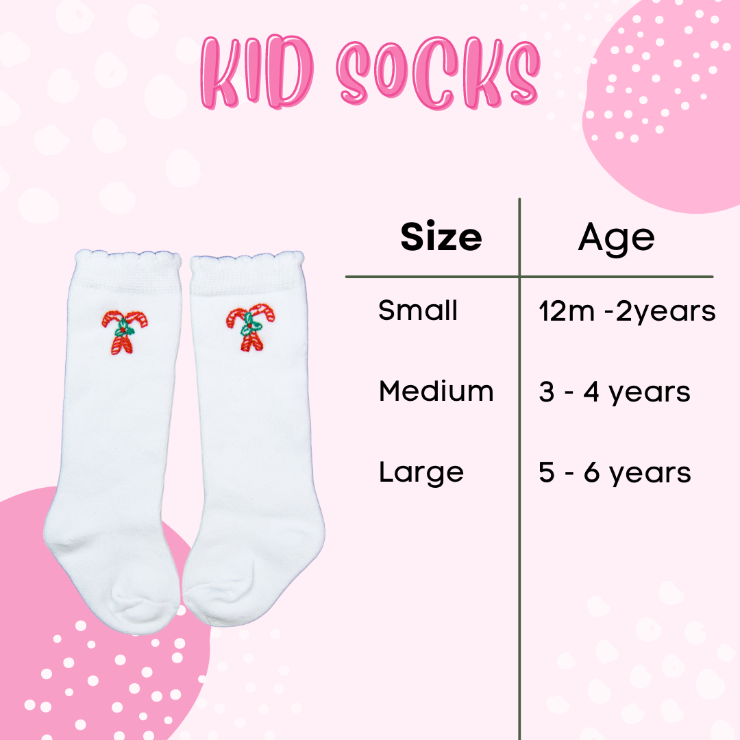 Girls Initial Socks
