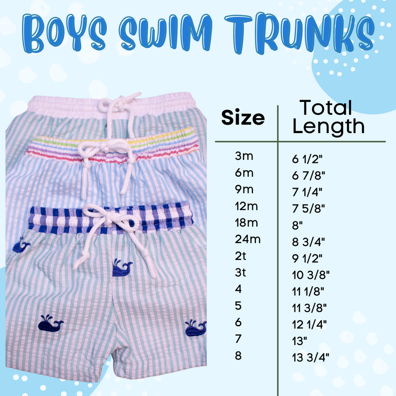 Boys Luau Swim Shorts